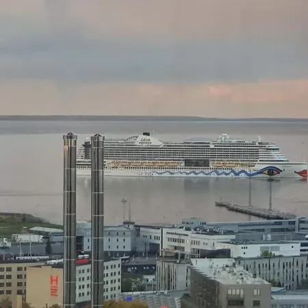 Apartmán Skyview - Breathtaking Views From Bed And From Jacuzzi. Center Skyscraper Upper Floors Tallinn