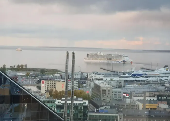 Skyview - Breathtaking Views From Bed And From Jacuzzi. Center Skyscraper Upper Floors Apartmán Tallinn